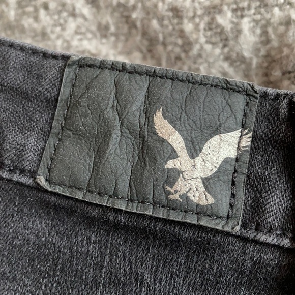 black denim short shorts - Picture 6 of 6